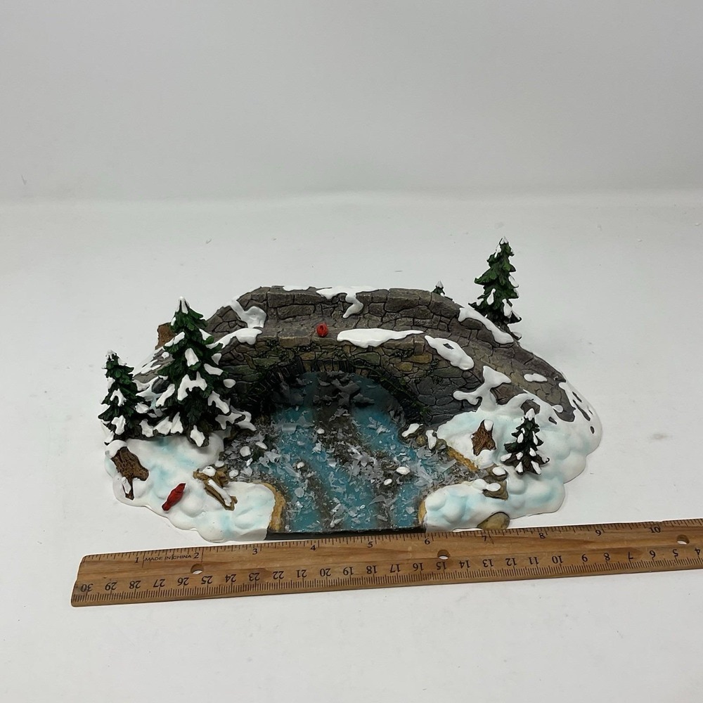 Dept 56 Village Accessories Mill Creek Bridge Christmas 52635 - Picture 8 of 12